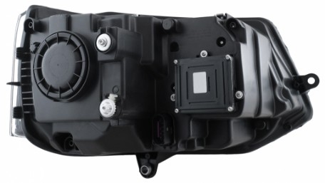 Full LED prednja svjetla SEQ žmigavci (crna/chrome) / VW Transporter Caravelle Multivan T5.1 Facelift (2010-2015), LPVX31