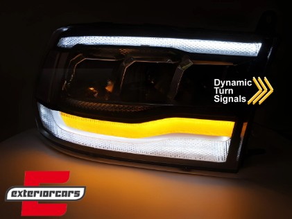 Full LED prednja svjetla SEQ žmigavci / DODGE RAM (2009-2018), LPDO28