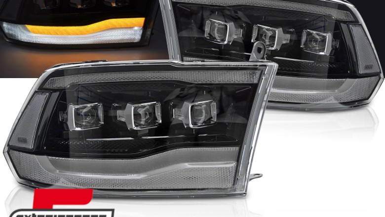 Full LED prednja svjetla SEQ žmigavci / DODGE RAM (2009-2018), LPDO32