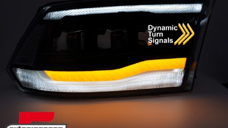 Full LED prednja svjetla SEQ žmigavci / DODGE RAM (2009-2018), LPDO32