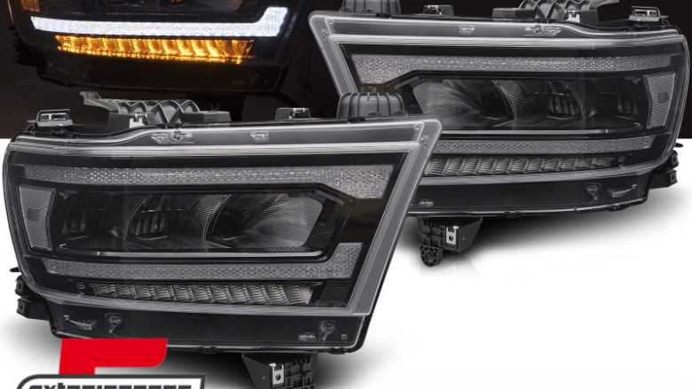 Full LED prednja svjetla SEQ žmigavci / DODGE RAM (2019-2022), LPDO27