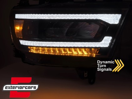 Full LED prednja svjetla SEQ žmigavci / DODGE RAM (2019-2022), LPDO27