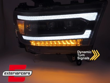Full LED prednja svjetla SEQ žmigavci / DODGE RAM (2019-2022), LPDO30