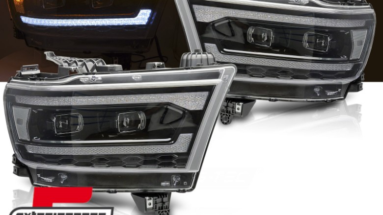 Full LED prednja svjetla SEQ žmigavci / DODGE RAM (2019-2022), LPDO31