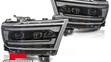 Full LED prednja svjetla SEQ žmigavci / DODGE RAM (2019-2022), LPDO31