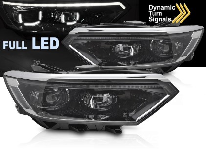 Full LED prednja svjetla SEQ žmigavci Facelift 2020 look / VW Passat B8 3G (2014-2019), LPVX14