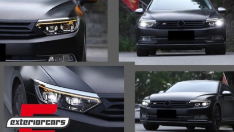 Full LED prednja svjetla SEQ žmigavci Facelift 2020 look / VW Passat B8 3G (2014-2019), LPVX14