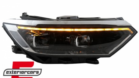 Full LED prednja svjetla SEQ žmigavci Facelift 2020 look / VW Passat B8 3G (2014-2019), LPVX14