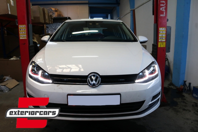 Full LED prednja svjetla SEQ žmigavci Facelift G7.5 GTI look / VW Golf 7 VII (2012-2017), LPVWZ0