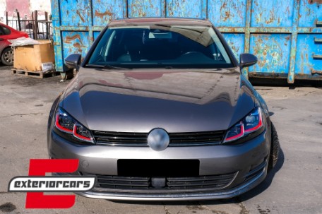 Full LED prednja svjetla SEQ žmigavci Facelift G7.5 GTI look / VW Golf 7 VII (2012-2017), LPVWZ0