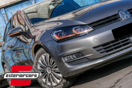Full LED prednja svjetla SEQ žmigavci Facelift G7.5 GTI look / VW Golf 7 VII (2012-2017), LPVWZ0