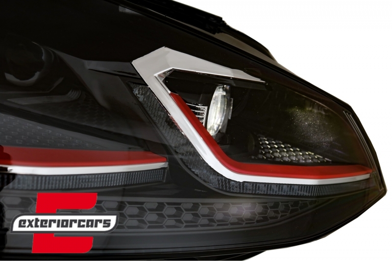 Full LED prednja svjetla SEQ žmigavci Facelift G7.5 GTI look / VW Golf 7 VII (2012-2017), LPVWZ0