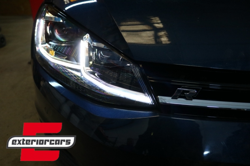 Full LED prednja svjetla SEQ žmigavci Facelift G7.5 R line look / VW Golf 7 VII (2012-2017), LPVWZ1