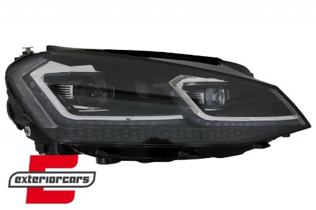 Full LED prednja svjetla SEQ žmigavci Facelift G7.5 R line look / VW Golf 7 VII (2012-2017), LPVWZ1