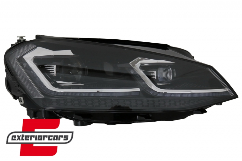 Full LED prednja svjetla SEQ žmigavci Facelift G7.5 R line look / VW Golf 7 VII (2012-2017), LPVWZ1