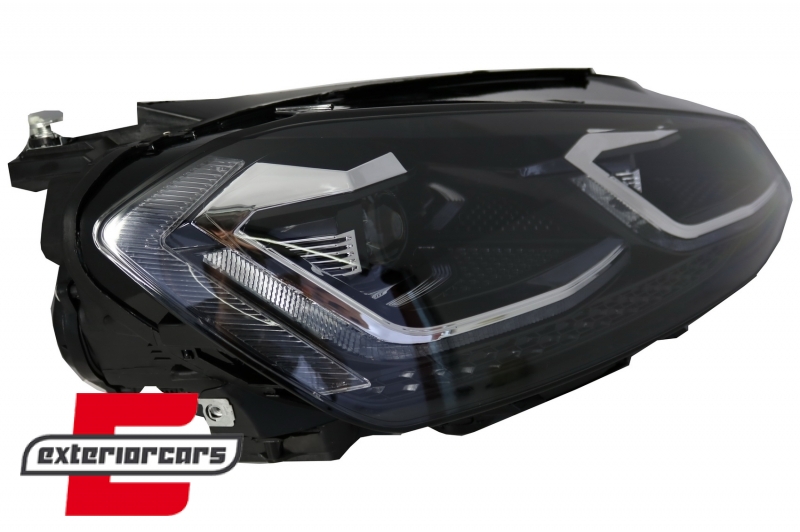Full LED prednja svjetla SEQ žmigavci Facelift G7.5 R line look / VW Golf 7 VII (2012-2017), LPVWZ1