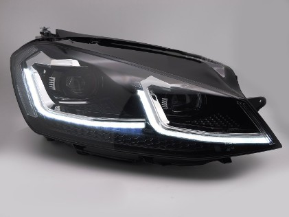 Full LED prednja svjetla SEQ žmigavci Facelift G7.5 R line look / VW Golf 7 VII (2012-2017), LPVX07