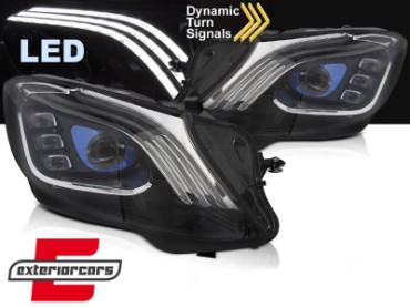 Full LED prednja svjetla SEQ žmigavci Facelift look / Mercedes S-klasa W222 (2013-2017), LPMEE9