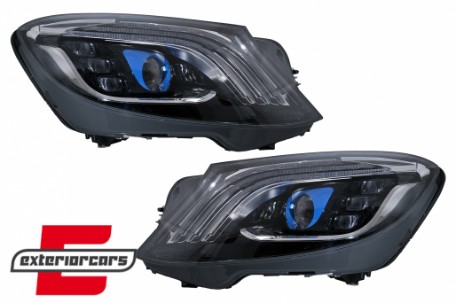 Full LED prednja svjetla SEQ žmigavci Facelift look / Mercedes S-klasa W222 (2013-2017), LPMEE9
