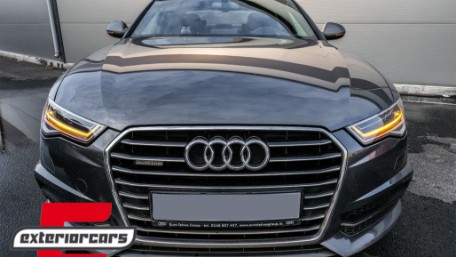 Full LED prednja svjetla SEQ žmigavci Facelift Matrix dizajn / Audi A6 4G C7 (2011-2018), LPAUH5