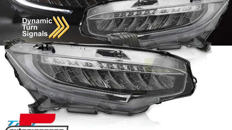 Full LED prednja svjetla SEQ žmigavci / Honda Civic Mk10 (2016-2021), LPHO37