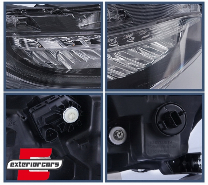 Full LED prednja svjetla SEQ žmigavci / Honda Civic Mk10 (2016-2021), LPHO37