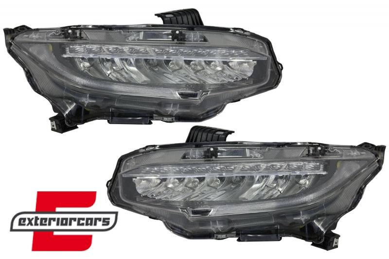 Full LED prednja svjetla SEQ žmigavci / Honda Civic Mk10 (2016-2021), LPHO37