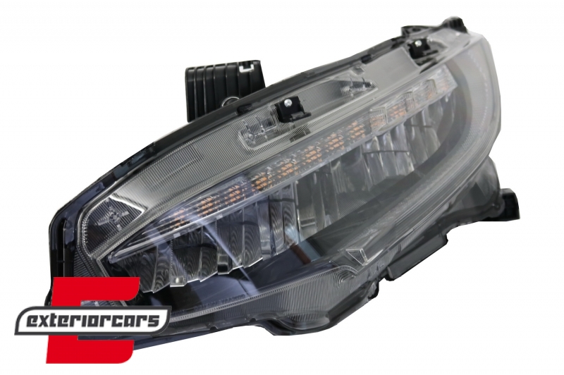 Full LED prednja svjetla SEQ žmigavci / Honda Civic Mk10 (2016-2021), LPHO37