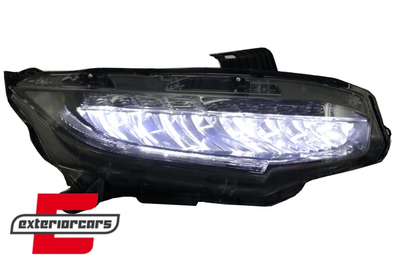 Full LED prednja svjetla SEQ žmigavci / Honda Civic Mk10 (2016-2021), LPHO37