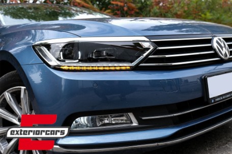 Full LED prednja svjetla SEQ žmigavci Matrix look / VW Passat B8 3G (2014-2019), LPVX13
