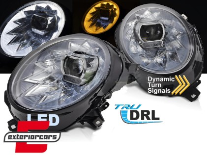 Full LED prednja svjetla SEQ žmigavci / MINI COOPER F54 F55 F56 (2014-2021), LPMC20