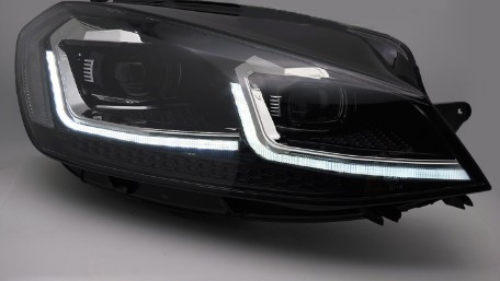Full LED prednja svjetla SEQ žmigavci R line look / VW Golf 7.5 Facelift (2017-2019), LPVX11