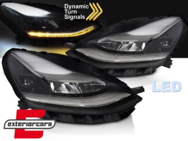 Full LED prednja svjetla SEQ žmigavci / Tesla Model 3 (2017-2023), LPTE01