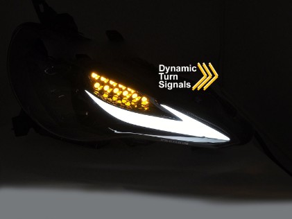 Full LED prednja svjetla SEQ žmigavci  / Toyota GT86 Subaru BRZ (2012-2021), LPTO45