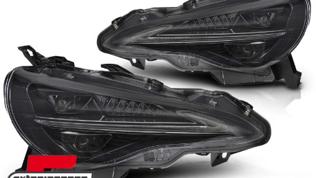 Full LED prednja svjetla SEQ žmigavci TruDRL dizajn / Toyota GT86 Subaru BRZ (2012-2021), LPTO43
