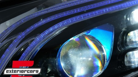Full LED prednja svjetla SEQ žmigavci W222 Facelift dizajn / Mercedes C-klasa W205 S205 (2014-2020), LPMEE8