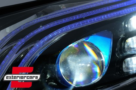 Full LED prednja svjetla SEQ žmigavci W222 Facelift dizajn / Mercedes C-klasa W205 S205 (2014-2020), LPMEE8