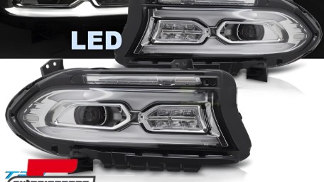 Full LED prednja svjetla TruDRL (chrome) / Dodge Charger (2014-2023), LPDO44