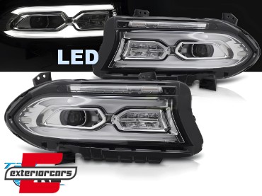 Full LED prednja svjetla TruDRL (chrome) / Dodge Charger (2014-2023), LPDO44
