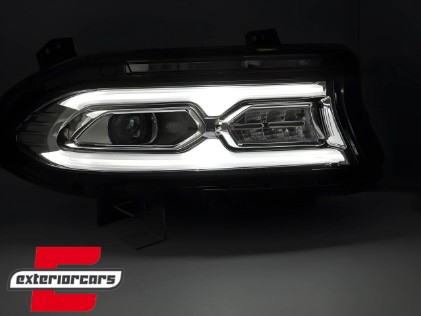 Full LED prednja svjetla TruDRL (chrome) / Dodge Charger (2014-2023), LPDO44