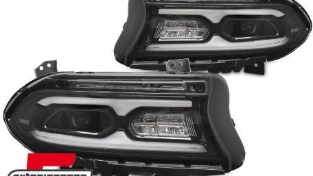 Full LED prednja svjetla TruDRL (crna) / Dodge Charger (2014-2023), LPDO45