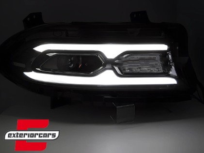 Full LED prednja svjetla TruDRL (crna) / Dodge Charger (2014-2023), LPDO45