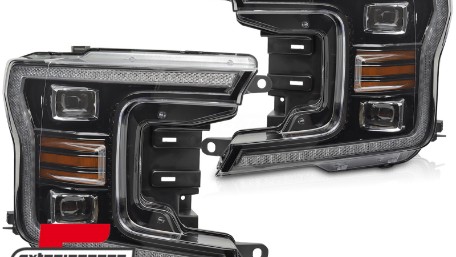 Full LED prednja svjetla TruDRL dizajn (crna) / FORD F150 Mk13 Facelift (2017-2020), LPFOA0