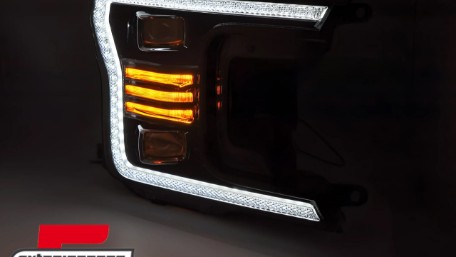 Full LED prednja svjetla TruDRL dizajn (crna) / FORD F150 Mk13 Facelift (2017-2020), LPFOA0