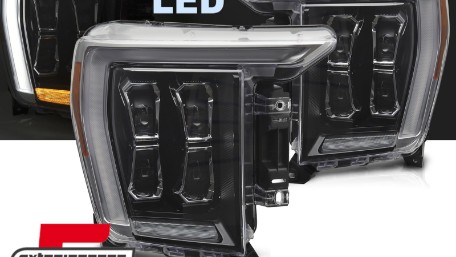 Full LED prednja svjetla TruDRL dizajn (crna) / FORD F150 Mk14 (2020-2023), LPFOA6