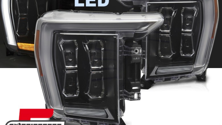 Full LED prednja svjetla TruDRL dizajn (crna) / FORD F150 Mk14 (2020-2023), LPFOA6