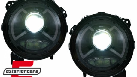 Full LED prednja svjetla TruDRL dizajn / Jeep Wrangler IV JL/JLU (2018-2023), LPCH40