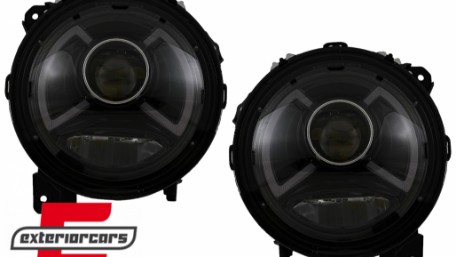 Full LED prednja svjetla TruDRL dizajn / Jeep Wrangler IV JL/JLU (2018-2023), LPCH40