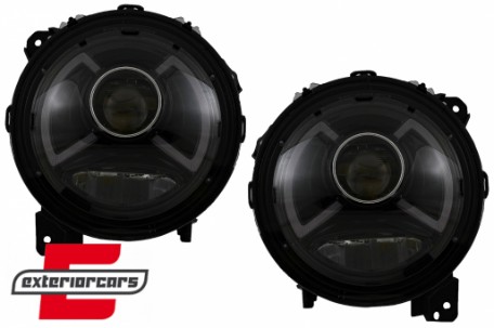 Full LED prednja svjetla TruDRL dizajn / Jeep Wrangler IV JL/JLU (2018-2023), LPCH40