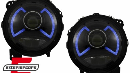 Full LED prednja svjetla TruDRL dizajn / Jeep Wrangler IV JL/JLU (2018-2023), LPCH40